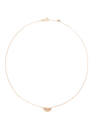 Main View - Click To Enlarge - BAO BAO WAN - Little Pig' 18k gold diamond necklace