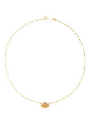 Main View - Click To Enlarge - BAO BAO WAN - Little Fan' 18k gold diamond pearl necklace