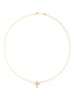 Main View - Click To Enlarge - BAO BAO WAN - 'Little Cross' 18k gold diamond pearl necklace