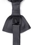 Detail View - Click To Enlarge - LANVIN - Double layer silk bow tie