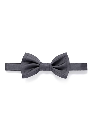 Main View - Click To Enlarge - LANVIN - Double layer silk bow tie