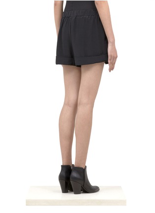 Back View - Click To Enlarge - 3.1 PHILLIP LIM - Silk shorts