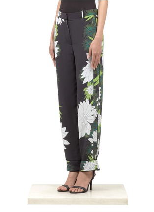 Front View - Click To Enlarge - 3.1 PHILLIP LIM - Floral-print side pants