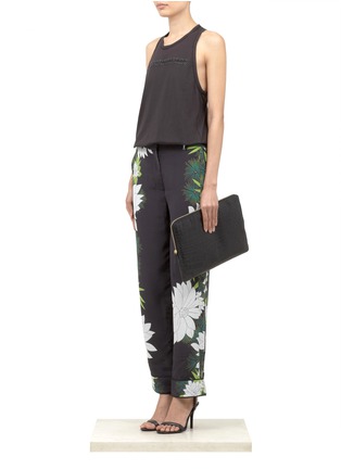 Figure View - Click To Enlarge - 3.1 PHILLIP LIM - Floral-print side pants