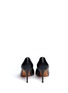Back View - Click To Enlarge - GIVENCHY - Point-toe leather pumps