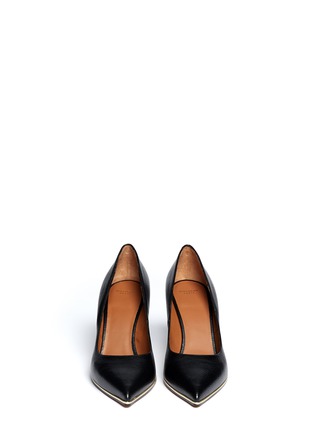 Figure View - Click To Enlarge - GIVENCHY - Point-toe leather pumps