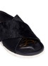 Detail View - Click To Enlarge - SAM EDELMAN - Adora calf hair cross-strap sandals