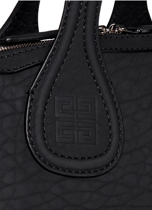 Detail View - Click To Enlarge - GIVENCHY - Nightingale small leather bag