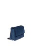 Figure View - Click To Enlarge - LANVIN - 'Sugar' medium quilted suede shoulder bag