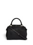 Main View - Click To Enlarge - LANVIN - Trilogy croc embossed leather bowling bag