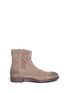 Main View - Click To Enlarge - PROJECT TWLV - 'Flame' suede boots