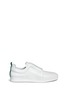 Main View - Click To Enlarge - PIERRE HARDY - Elastic band leather slip-on sneakers
