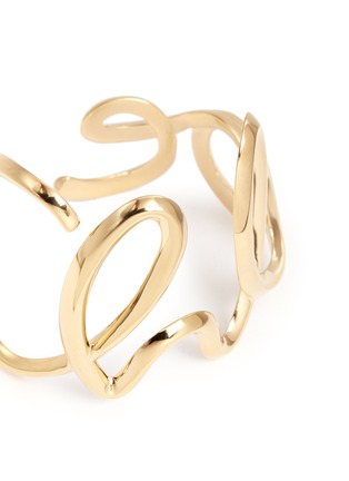 Detail View - Click To Enlarge - CHLOÉ - Brand name cuff