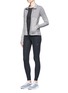 Figure View - Click To Enlarge - CALVIN KLEIN PERFORMANCE - Logo waistband performance leggings