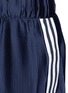 Detail View - Click To Enlarge - ADIDAS - 3-Stripes pleated drawstring shorts