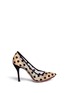 Main View - Click To Enlarge - CHARLOTTE OLYMPIA - 'Bacall' flocked polka dot mesh pumps