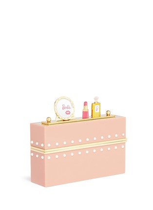 Detail View - Click To Enlarge - CHARLOTTE OLYMPIA - x Barbie® 'Barbie World' Perspex clutch