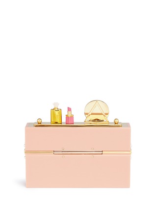 Detail View - Click To Enlarge - CHARLOTTE OLYMPIA - x Barbie® 'Barbie World' Perspex clutch