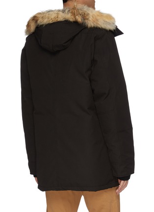 Back View - Click To Enlarge - CANADA GOOSE - 'Chateau' fur trim down padded parka
