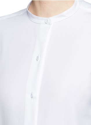 Detail View - Click To Enlarge - PORTS 1961 - Tassel side poplin shirt