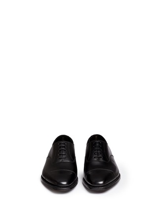 Front View - Click To Enlarge - GEORGE CLEVERLEY - 'Michael' leather Oxfords