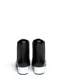 Back View - Click To Enlarge - 3.1 PHILLIP LIM - 'Newton' contrast heel leather Chelsea boots