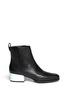 Main View - Click To Enlarge - 3.1 PHILLIP LIM - 'Newton' contrast heel leather Chelsea boots