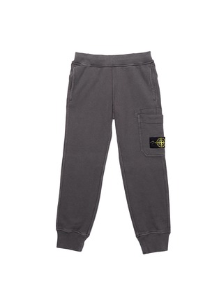 Main View - Click To Enlarge - STONE ISLAND - Patch pocket kids sweatpants
