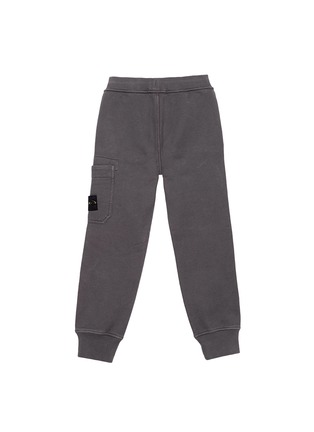Figure View - Click To Enlarge - STONE ISLAND - Patch pocket kids sweatpants