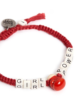 Detail View - Click To Enlarge - VENESSA ARIZAGA - 'Girl Power' bracelet