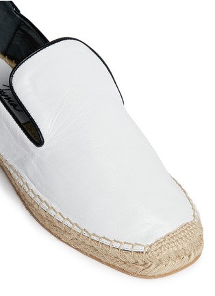 Detail View - Click To Enlarge - ISA TAPIA - 'Tiffany' swirl appliqué leather espadrilles