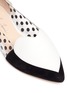 Detail View - Click To Enlarge - ISA TAPIA - 'Celeste' heart polka dot suede flats