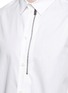 Detail View - Click To Enlarge - BALENCIAGA - Detachable sleeve cotton poplin shirt