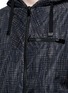 Detail View - Click To Enlarge - BALENCIAGA - Grid print windbreaker jacket