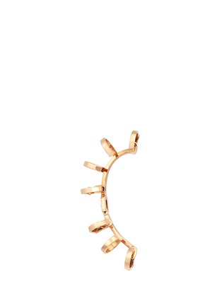 Main View - Click To Enlarge - REPOSSI - 'Berbère' 18k gold seven row linked ear cuff
