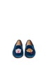 Figure View - Click To Enlarge - STUBBS & WOOTTON - Chinese takeout embroidery velvet slip-ons