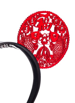 Detail View - Click To Enlarge - PIERS ATKINSON - Oriental lasercut acetate ear headband