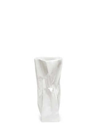 Main View - Click To Enlarge - XIE DONG - Wrinkle large bone china bag vase