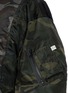 Detail View - Click To Enlarge - 72951 - Camouflage print oversized padded MA-1 bomber jacket