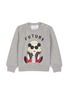 Main View - Click To Enlarge - GROUND ZERO - 'Future GAGA' kids cotton sweatshirt