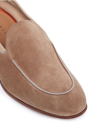 Detail View - Click To Enlarge - HENDERSON - Suede loafers