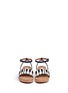 Figure View - Click To Enlarge - STELLA MCCARTNEY - 'Linda' denim strap glitter piano kids sandals