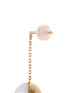 Detail View - Click To Enlarge - TASAKI - 'Arlequin' freshwater pearl 18k yellow gold drop earrings
