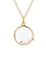 Figure View - Click To Enlarge - LOQUET LONDON - 18K YELLOW GOLD SAPPHIRE CHINESE NEW YEAR CHARM - RAT