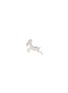Main View - Click To Enlarge - LOQUET LONDON - 18K WHITE GOLD DIAMOND CHINESE NEW YEAR CHARM - RAM
