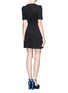 Back View - Click To Enlarge - CARVEN - Cutout jersey dress