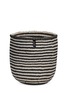 Main View - Click To Enlarge - MIFUKO - Kiondo medium thin stripe basket