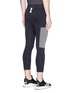 Back View - Click To Enlarge - ADIDAS DAY ONE - Jacquard panel cropped compression performance leggings