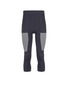 Main View - Click To Enlarge - ADIDAS DAY ONE - Jacquard panel cropped compression performance leggings
