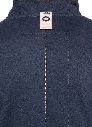 Detail View - Click To Enlarge - ADIDAS DAY ONE - Back slit raw edge track jacket